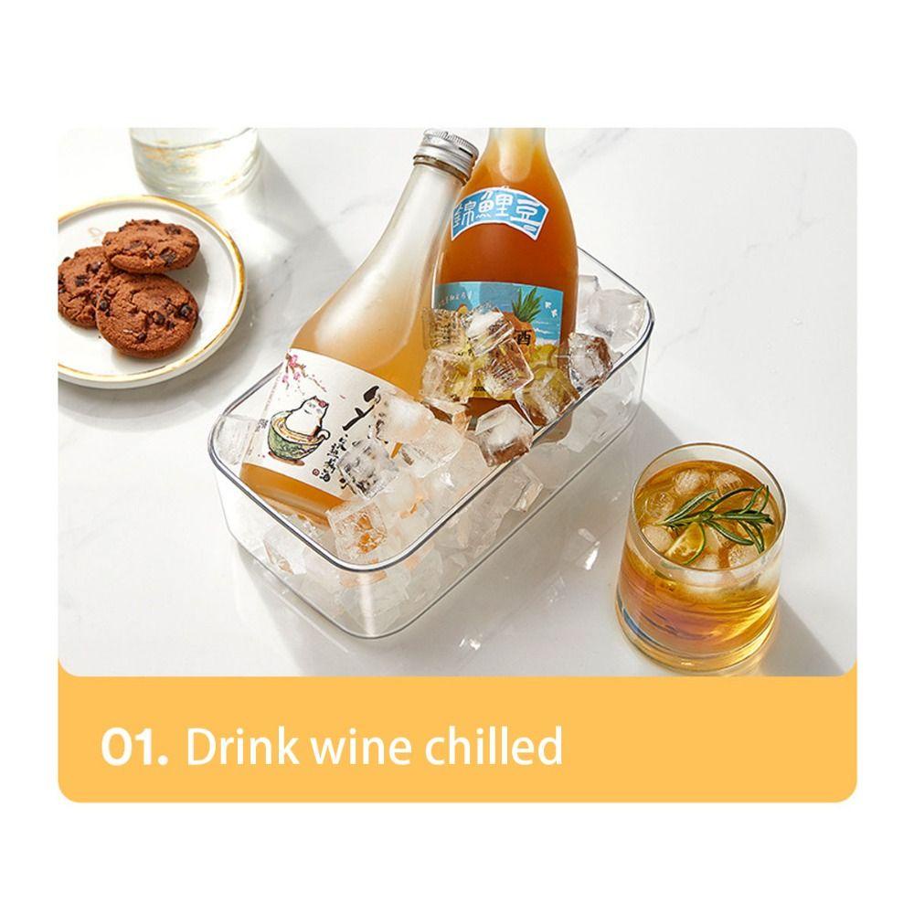 Populer Ice Cube Tray Kulkas Freezer One Press Deicing Pembuatan Es Food Grade