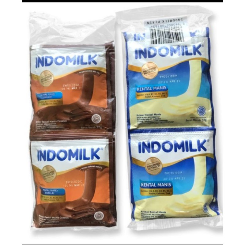 

Susu indomilk renceng, susu coklat indomilk kental manis