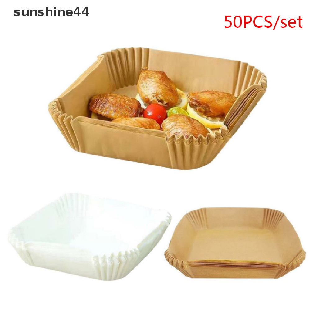 Sunshine Kitchen Air Fryer Paper Bake Kertas Penyerap Minyak Air Fryer Accesories Disposabl ID