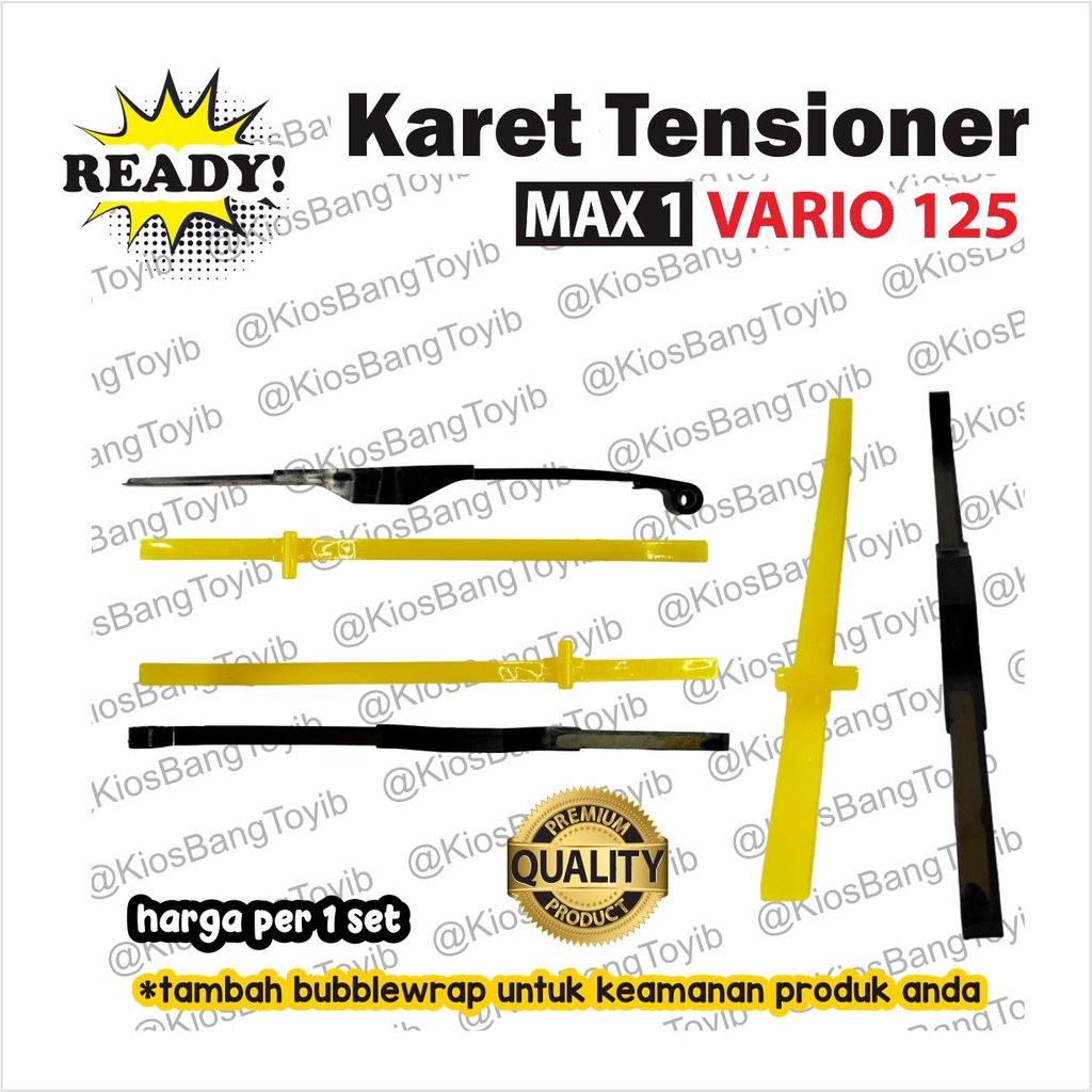 Karet Lidah Bantalan Tensioner Honda VARIO 125 VARIO 150 (max1)