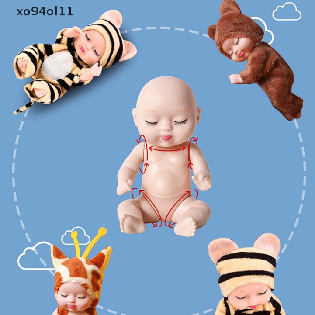 Xo Boneka Baby Reborn Animal Series Silikon Manusia Hidup Reborn Gadis Anak Mainan Hadiah OL