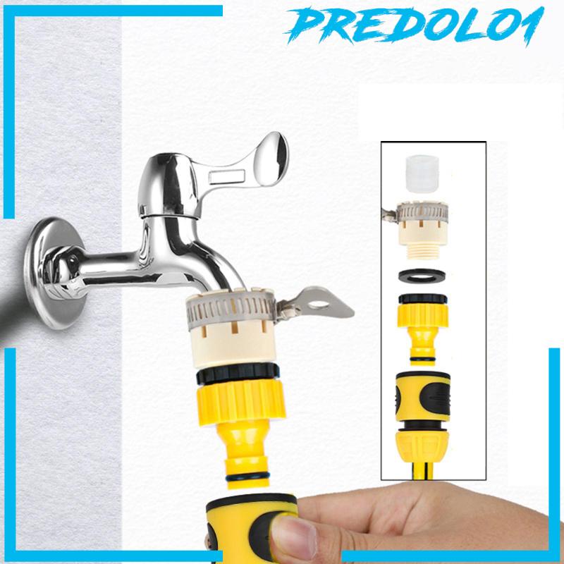 [Predolo1] Ujung Selang Quick Connect 1per2 &quot;Mengganti Adaptor Selang Taman Anti Bocor Universal