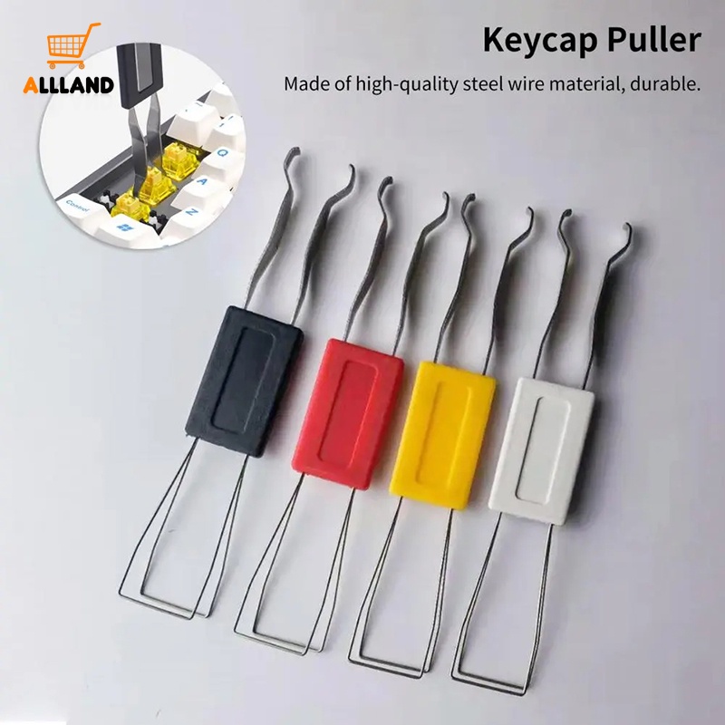 Keycap Extractor Plastik Stainless Steel Dual Purpose Kreatif/Penarik Kunci Save Effort Mudah Digunakan/Alat Pelepas Pembersih Keyboard