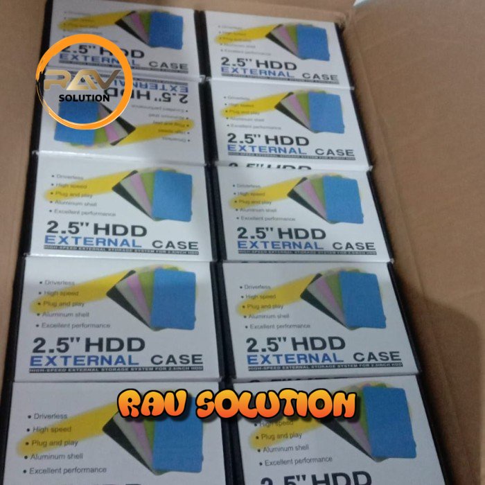 Casing Hardisk 2,5 sata / casing harddisk Sata External - plastik - SET A