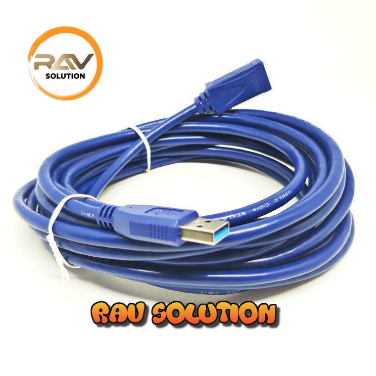 SKU-1054 KABEL USB 3.0 EXTENSION 5M (PERPANJANGAN USB) / MALE FEMALE  VN 4