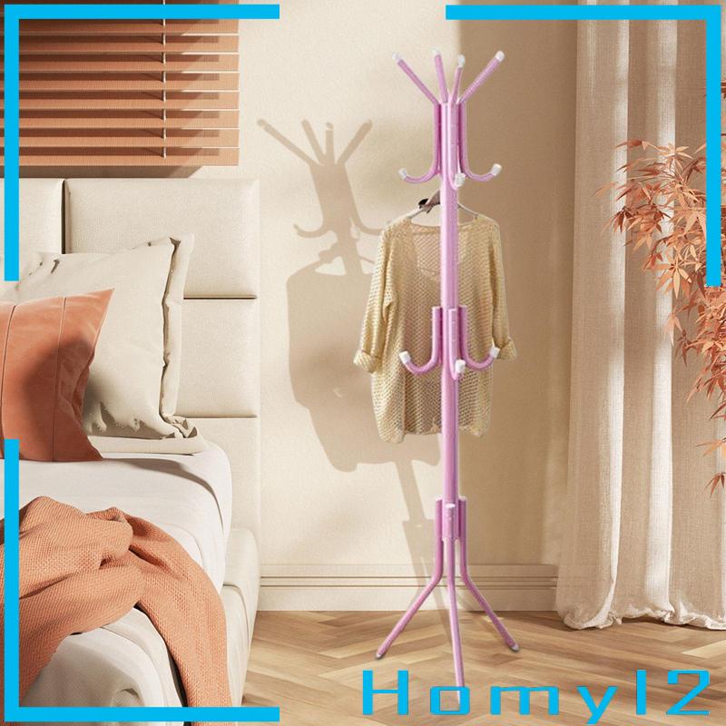 [HOMYL2] Coat Rack hanger 12kait Coat Rack Baju Untuk Aula Pintu Masuk Dompet