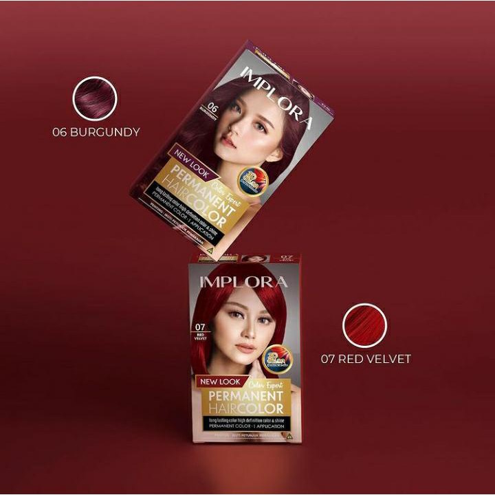 IMPLORA New Permanent Hair Color | Semir Rambut