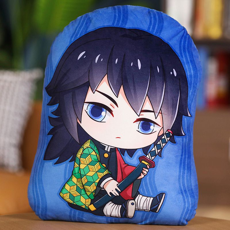 20cm/35cm Anime Demon Slayer Kimetsu No Yaiba Plush Bantal Liontin Boneka Mainan Anak Hadiah