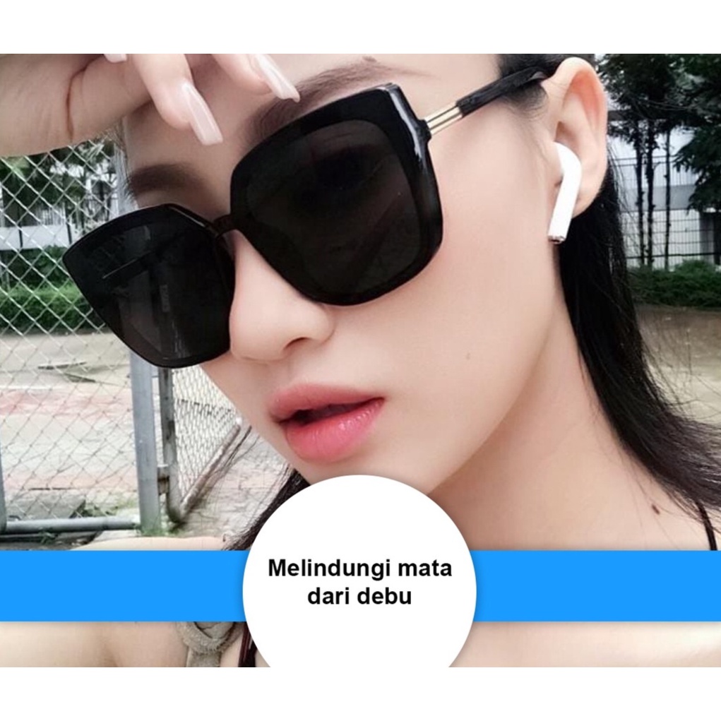 Kacamata Hitam Sunglasses Unisex Fashion Korea untuk Pria dan Wanita