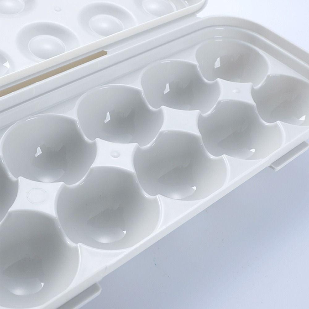 TOP Eggs Box Kitchen Gadget12/18 Grids Kotak Penyimpanan Telur Makanan Kulkas