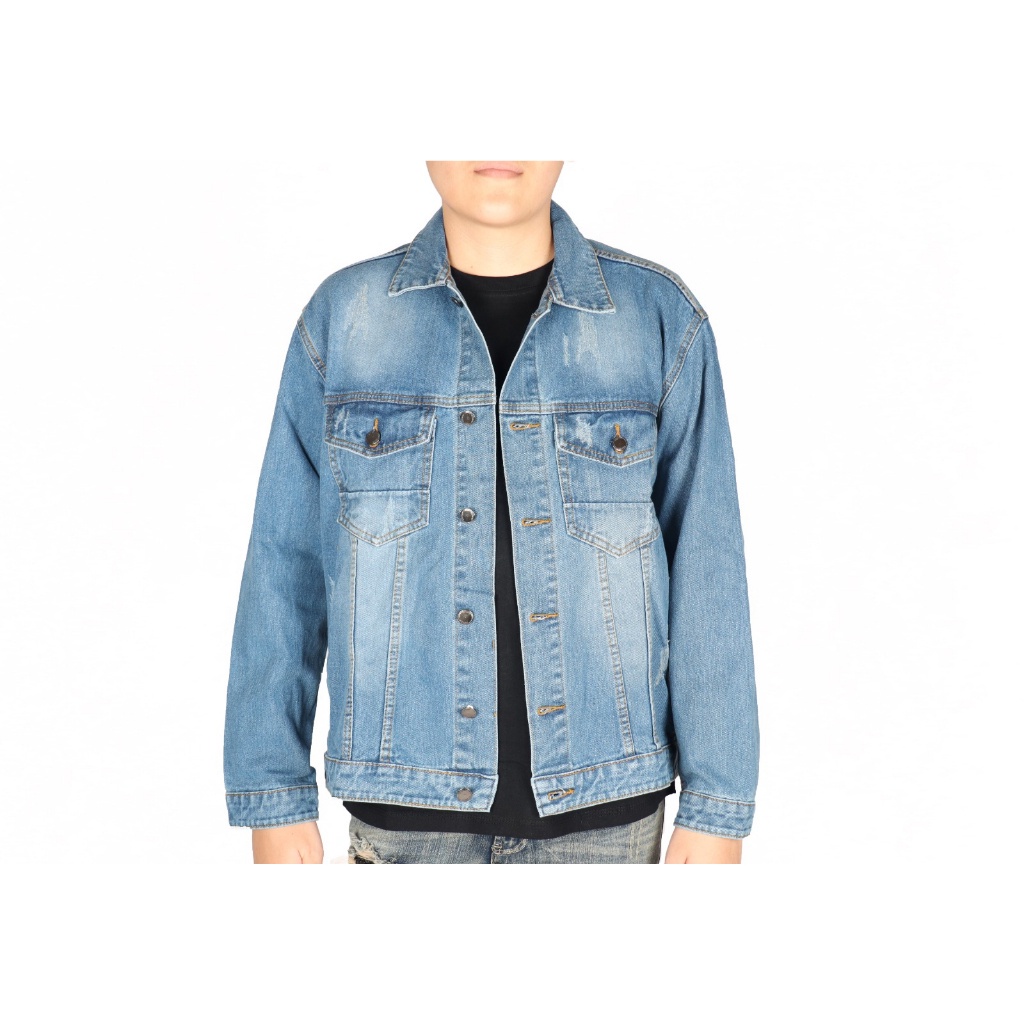 Weird Jeans - Jacket Blue Polar - Jacket Denim Pria Slim Fit Catton