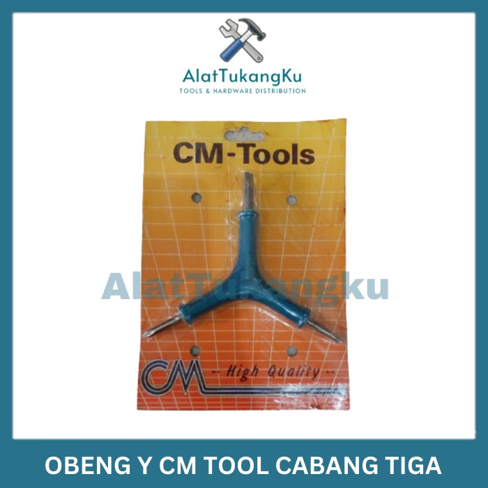 Obeng Y 3 IN 1 Murah High Quality / Obeng Segitiga Multifungsi 3 IN 1 Model Y