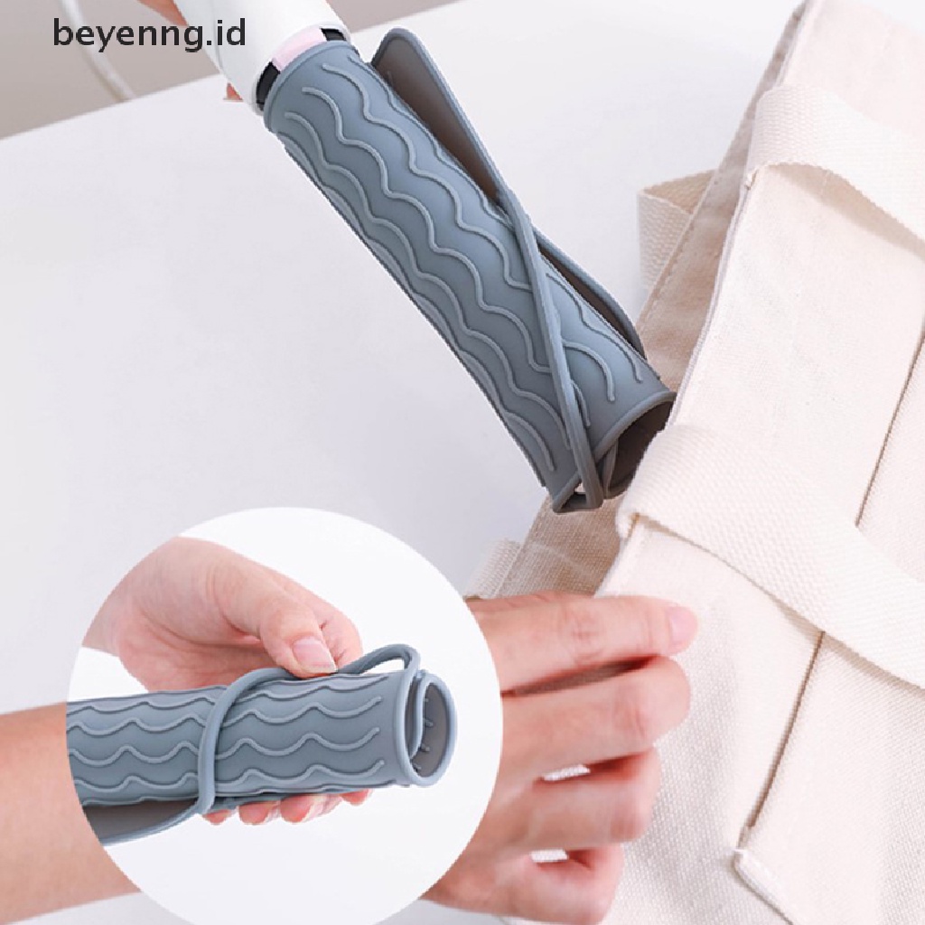 Beyen Mat Silikon Tahan Panas Untuk Pelurus Rambut Flat Iron Curling Iron Tools ID