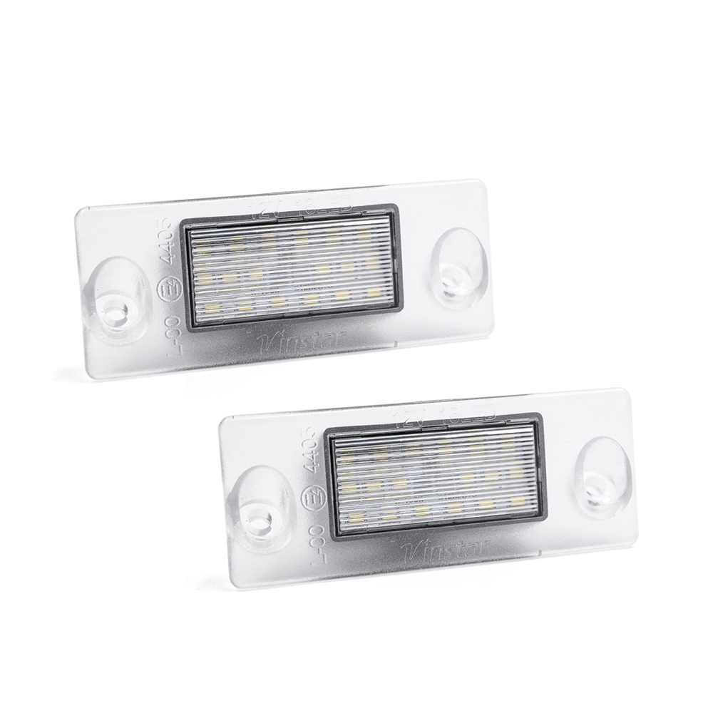 2pcs Lampu Plat Nomor Plat LED Putih Kecerahan Tinggi Lampu Untuk Audi S5 A3/S3/Sportback 8L A4/S4 Avant B5 Avant/Wagon