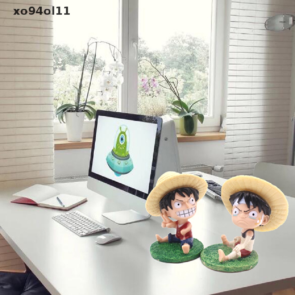 Xo 1Pc One Piece Luffy Hiasan Mobil Tema Ornamen Kue Anime Peripheral OL