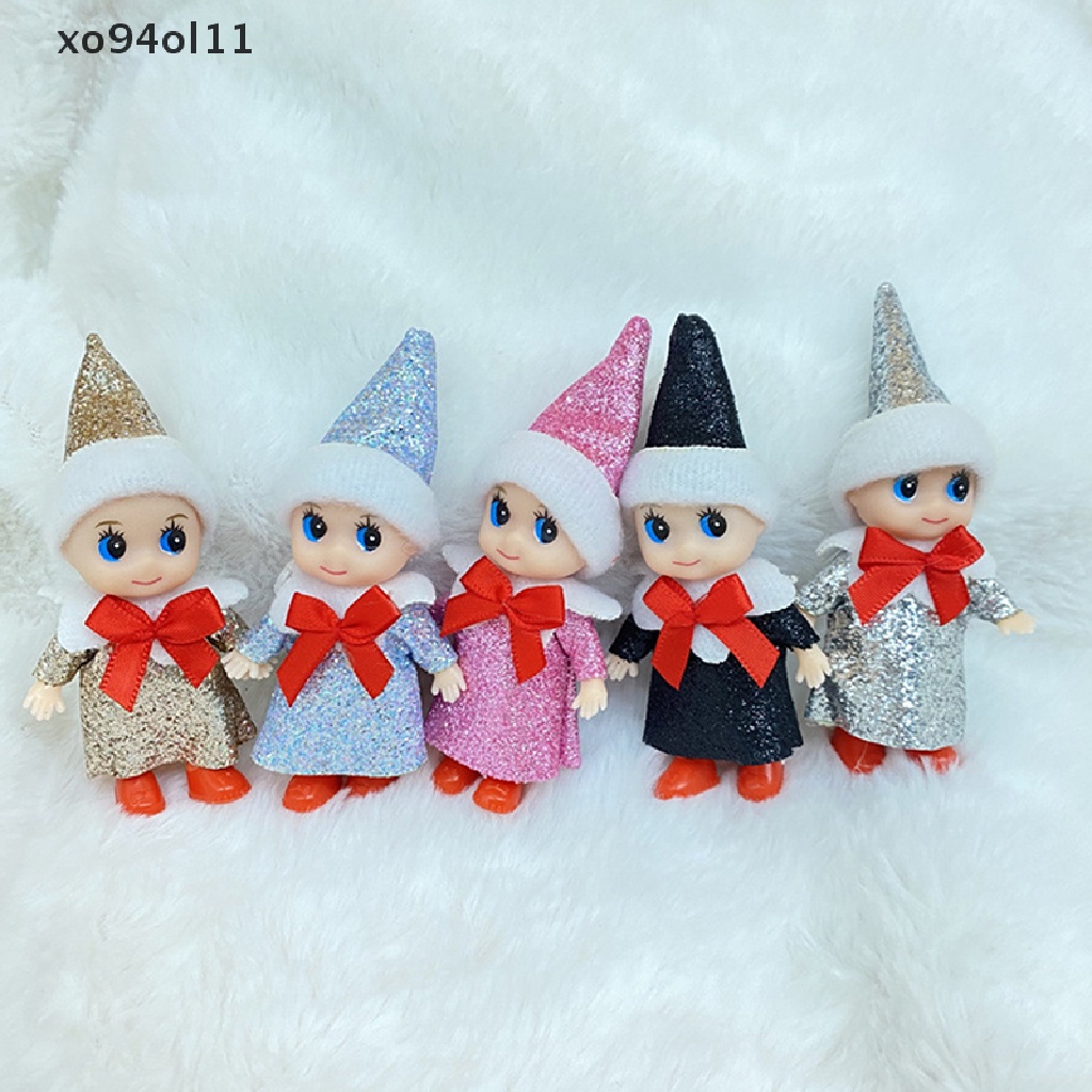 Xo Natal Balita Baby Elf Boneka Aksesoris Rumah Boneka Natal Mainan Bayi OL