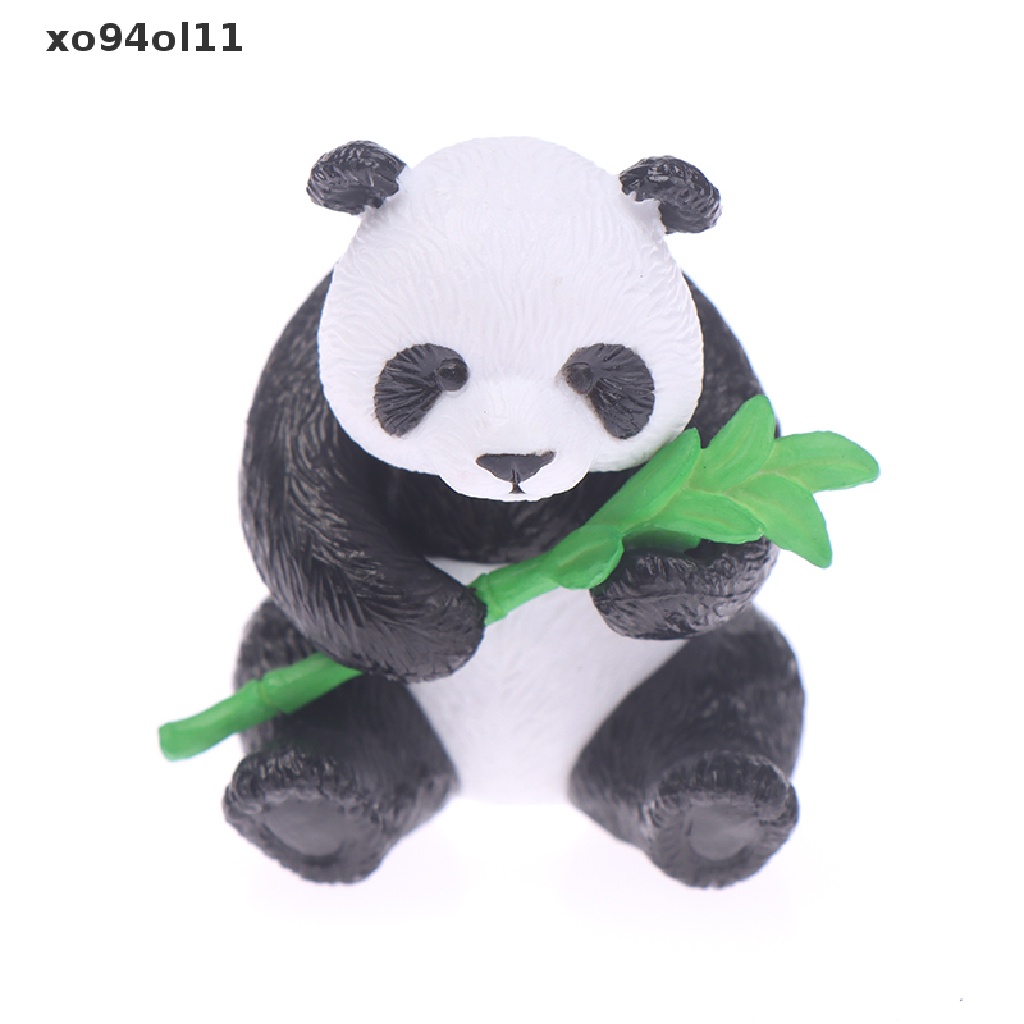 Xo Dekorasi Patung Terrarium Lanskap Mikro Panda Lucu Resin Cute Panda OL