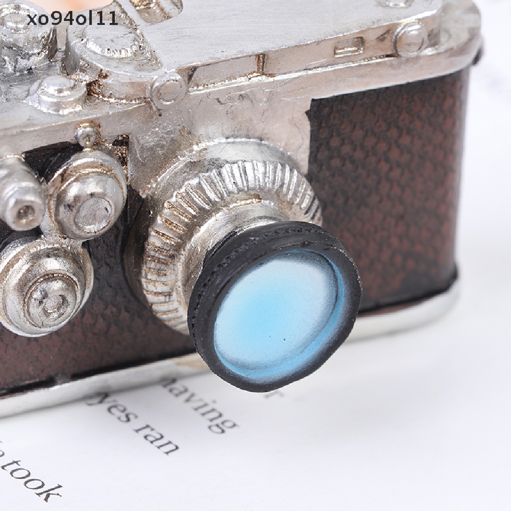 Xo Retro Nostalgia Resin Craft Hadiah Dekorasi Rumah Ornamen Mini Fotografi Prop OL