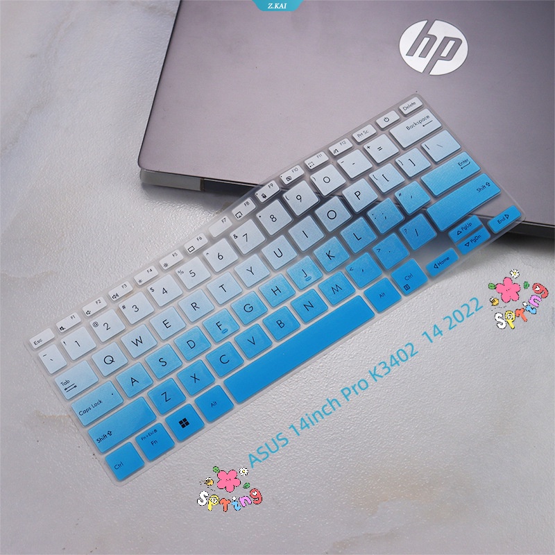 Cover Keyboard PC Desktop Untuk Model ASUS 14inch Pro K3402 Peerless14Lingyao 14 2022 Silikon Tahan Air Pelindung Kulit Penutup Debu Laptop [ZK]