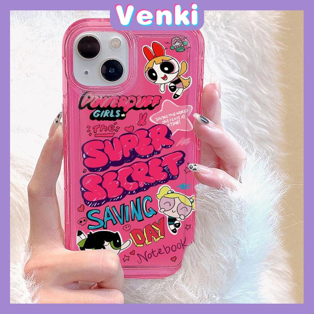 Case For iPhone 14 Pro Max Soft TPU Jelly Airbag Case Cute Cartoon Girl Camera Protection Shockproof For iPhone 14 13 12 11 Plus Pro Max 7 Plus X XR