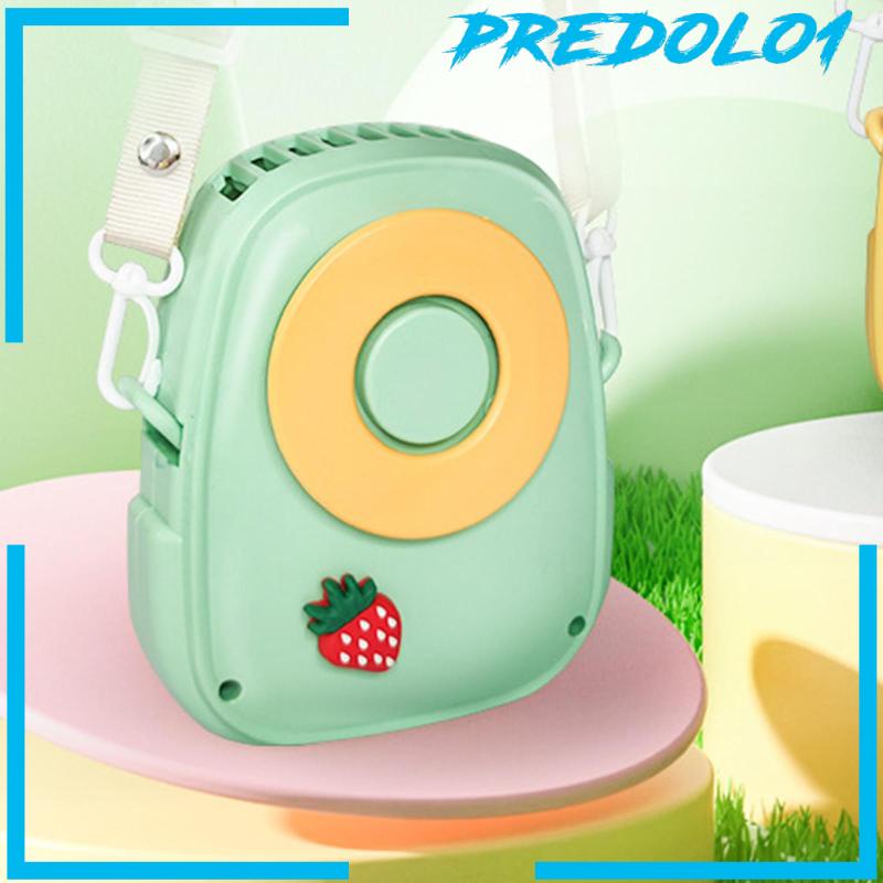 [Predolo1] Kipas Angin Gantung Pita Leher Kantor Rumah Musim Panas Pantai Portable Personal Fan