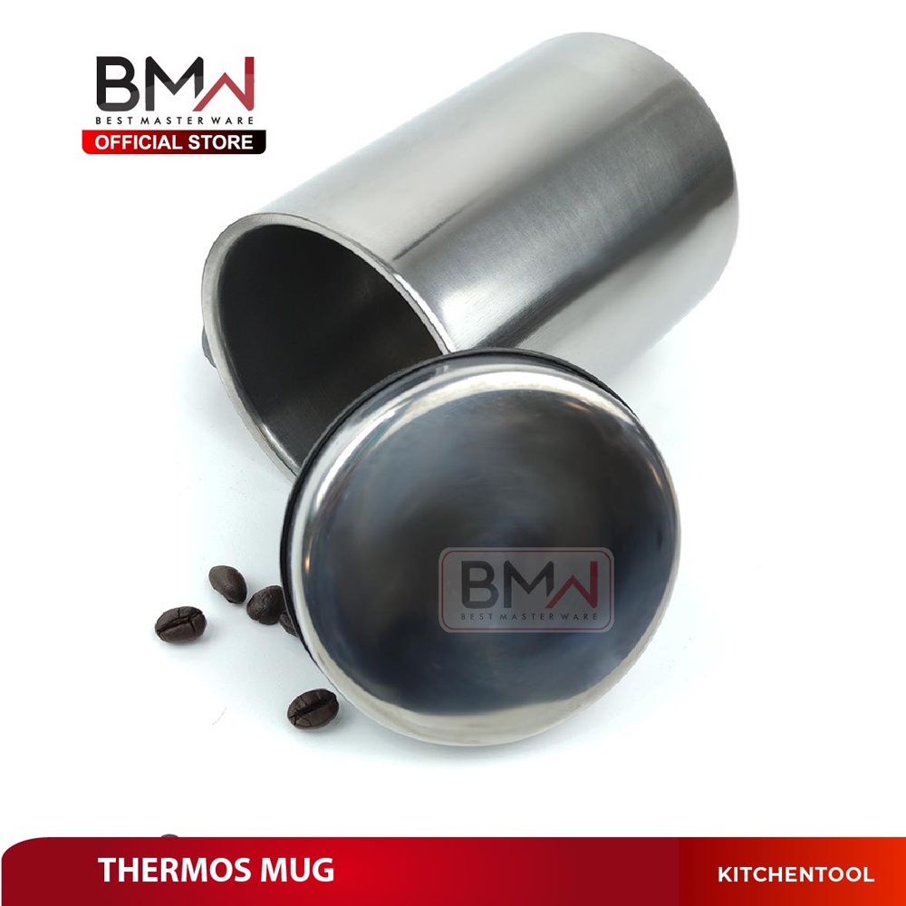 BMW Kitchen Ware - Cangkir Gelas Minum Thermos Air Panas Dingin Mug Teremos Travelling Bahan Stainless istanaonlineku