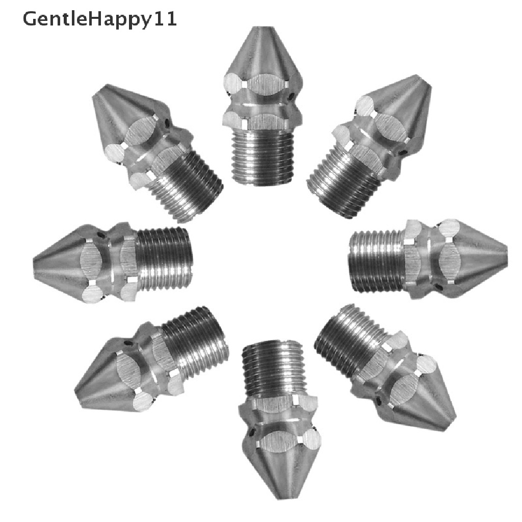 Gentlehappy Cleaning Nozzle Pressure Washer Nozzle Pipa Pembersih Saluran Pembuangan Air 4jet id