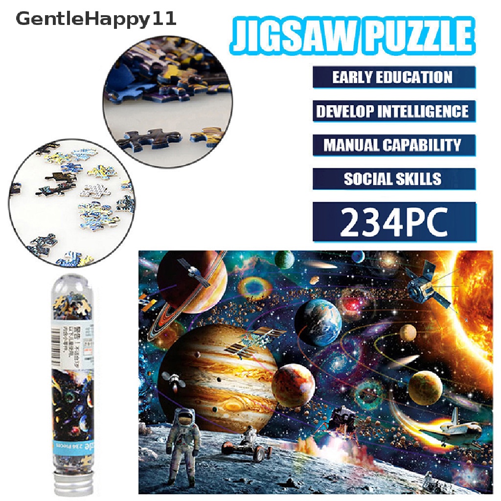 Gentlehappy 234biji Mainan Edukasi Puzzle Pemandangan Atau Dewasa Mainan Puzzle Anak id