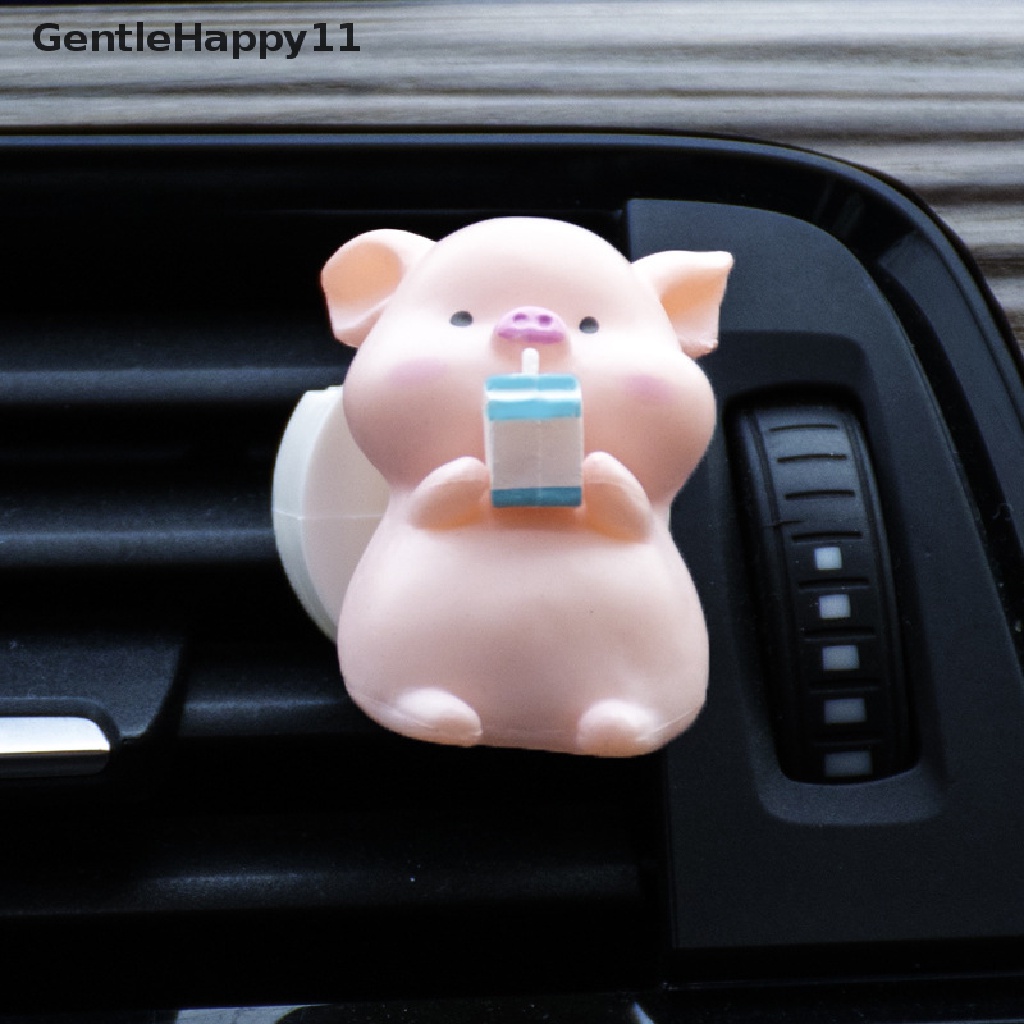 Gentlehappy Cute Pig Pengharum Ruangan Mobil Ac Outlet Dekorasi Interior Mobil Klip Clip Aksesoris id