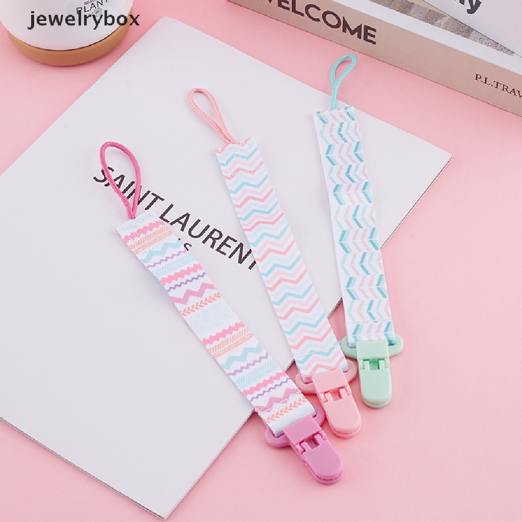 [jewelrybox] 3pcs/set Klip Dot Bayi Rantai Dot Dummy Nipple Holder Untuk Nipples Boutique