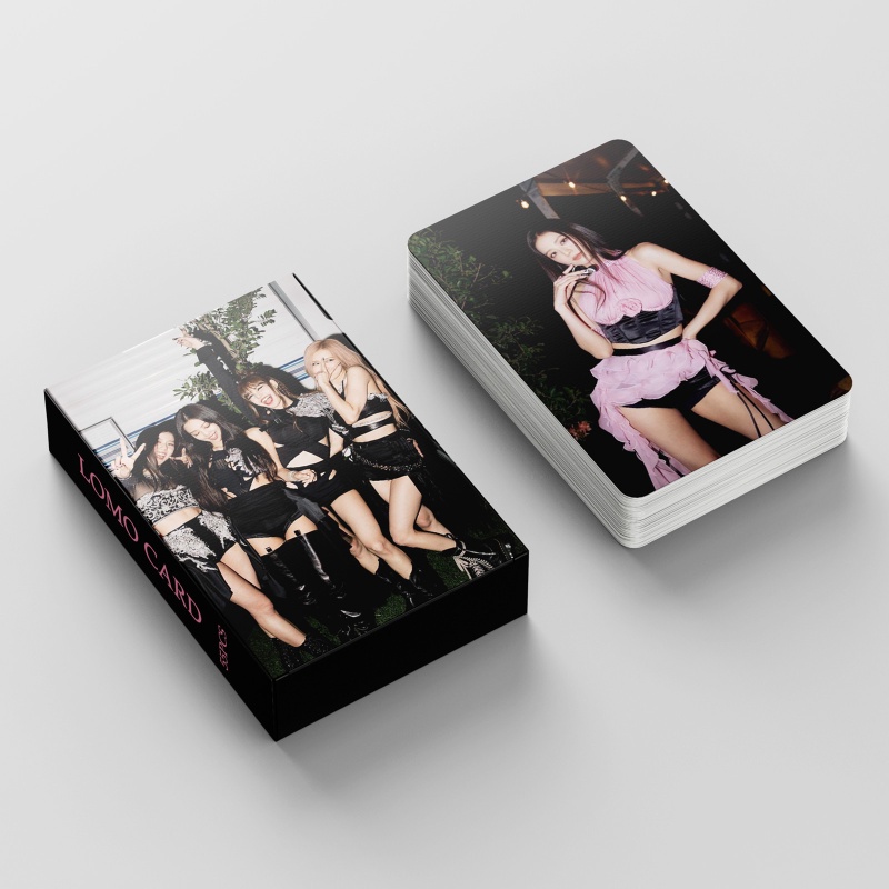 55pcs/set Coachella Blackpink Photocards 2023koleksi Kartu HD Lomo Konser JENNIE ROSE LISA JISOO Album Idola Korea Blackpink