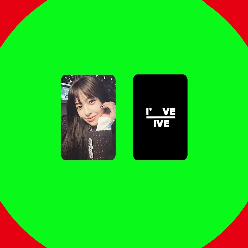 6pcs/set IVE 2023album I'VE Photocards WITHMUU Kartu Lomo Kpop Postcards Collection