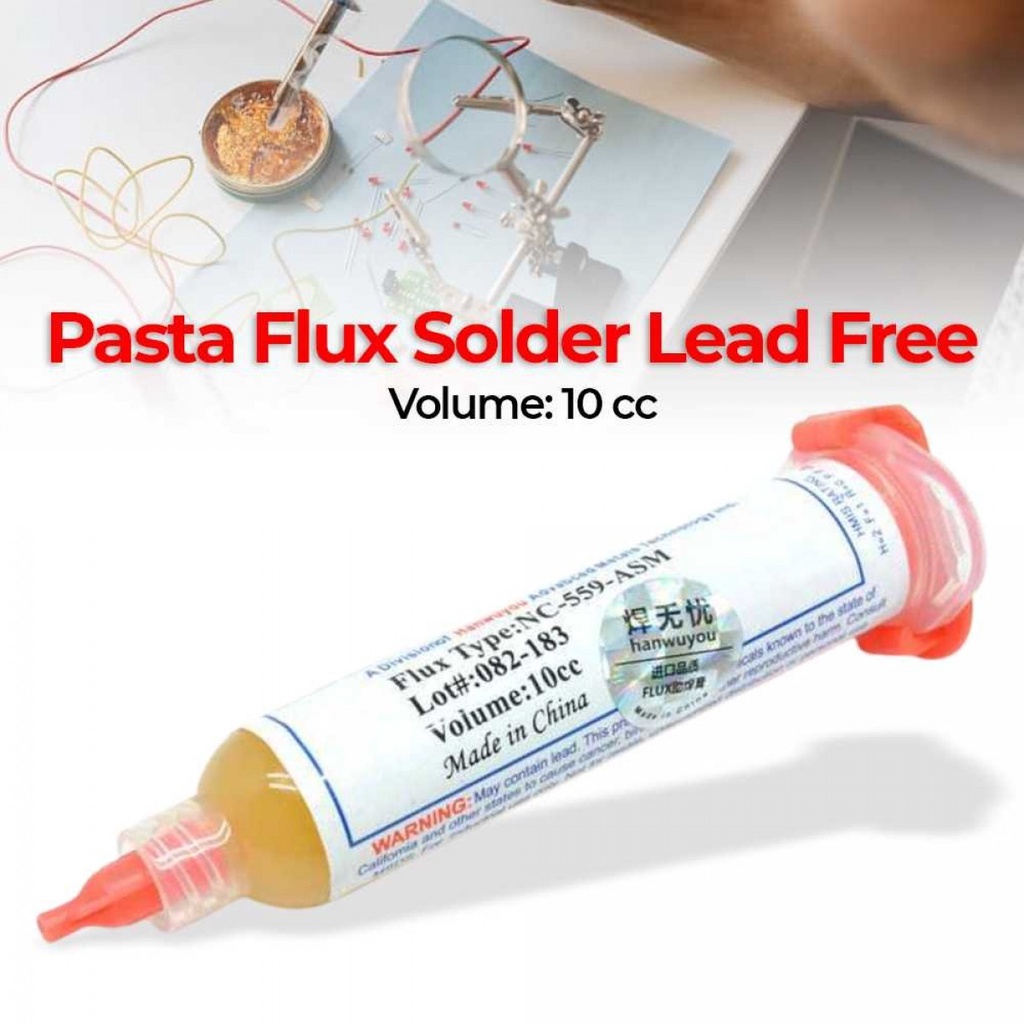 Pasta Flux Solder PCB Lead Free 10cc Pasta Soldering