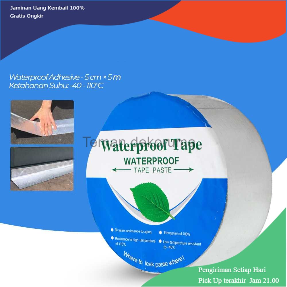 TD - RTG Lakban Aluminium Foil Waterproof Adhesive 5 cm x 5 m - LS549