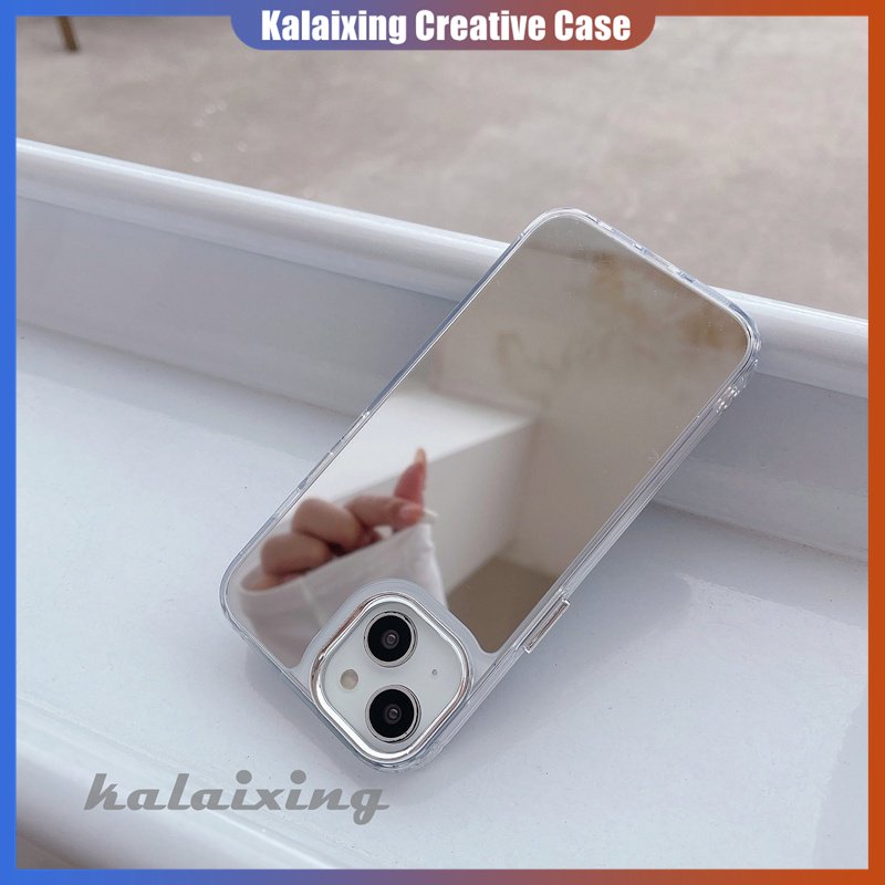 Casing Handphone Cermin Untuk iPhone 14Pro Max11 12 13 Pro Max Xs Xr Xs Max X Soft Case