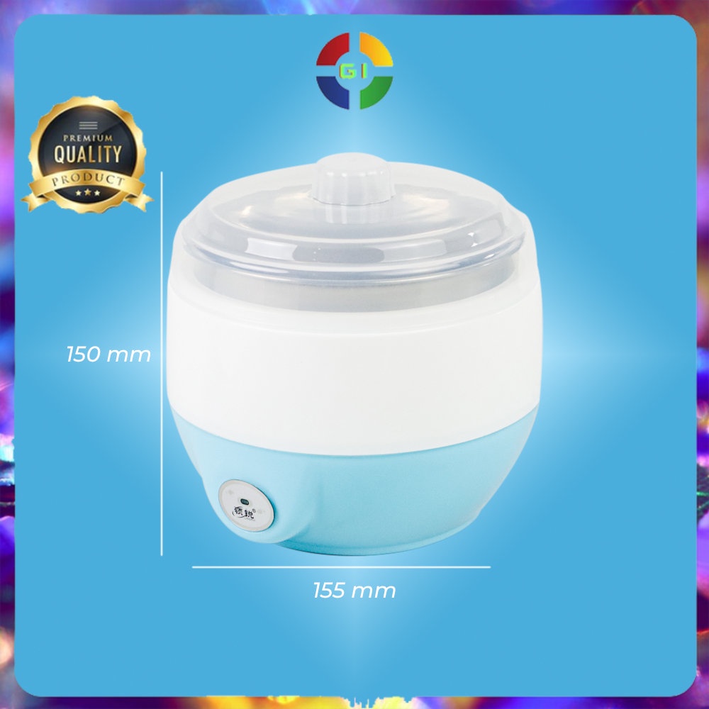 Mesin Pembuat Yogurt Maker Electric Machine Blue