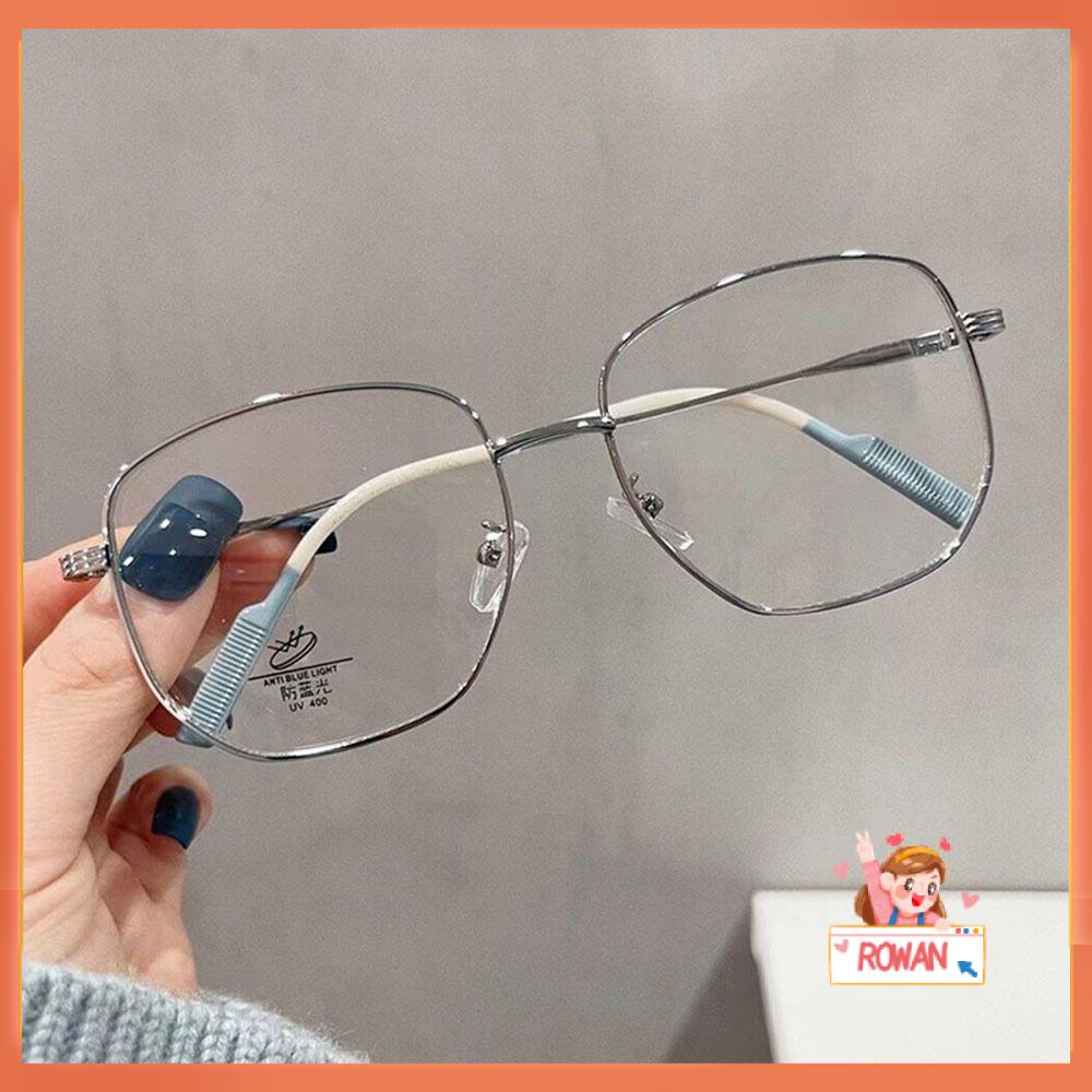 R-flower Anti-Blue Light Kacamata Pria Wanita Portable Pelindung Mata Ultra Light Frame