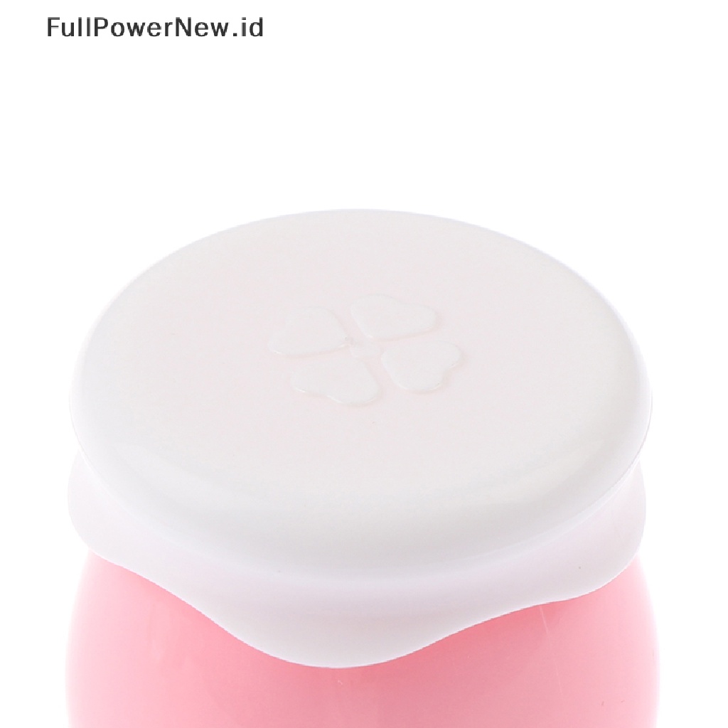 Power 10G Pot Jar Kosong Kosmetik Plastik Makeup Cream Lip Balm Wadah Isi Ulang ID