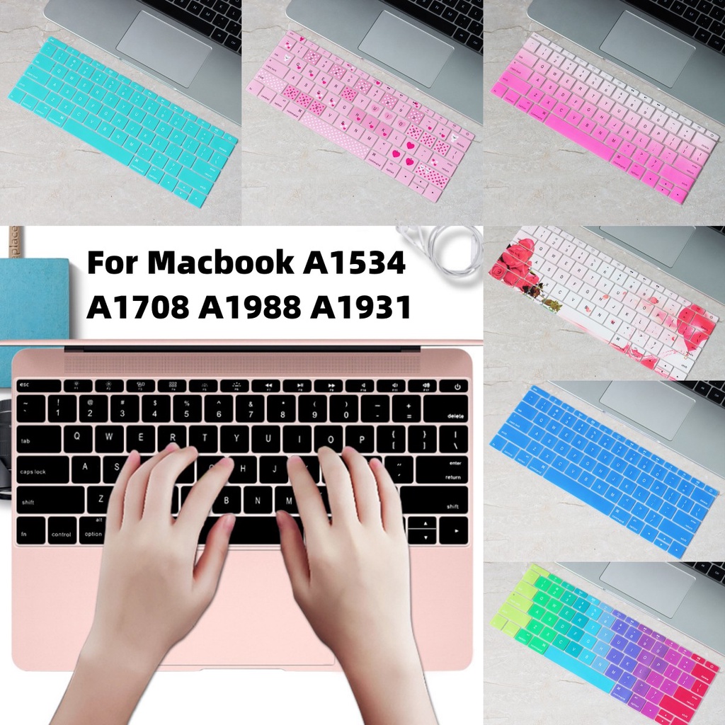 Untuk Macbook A1534 A1708 A1988 A1931 Keyboard Film Pelindung Cover