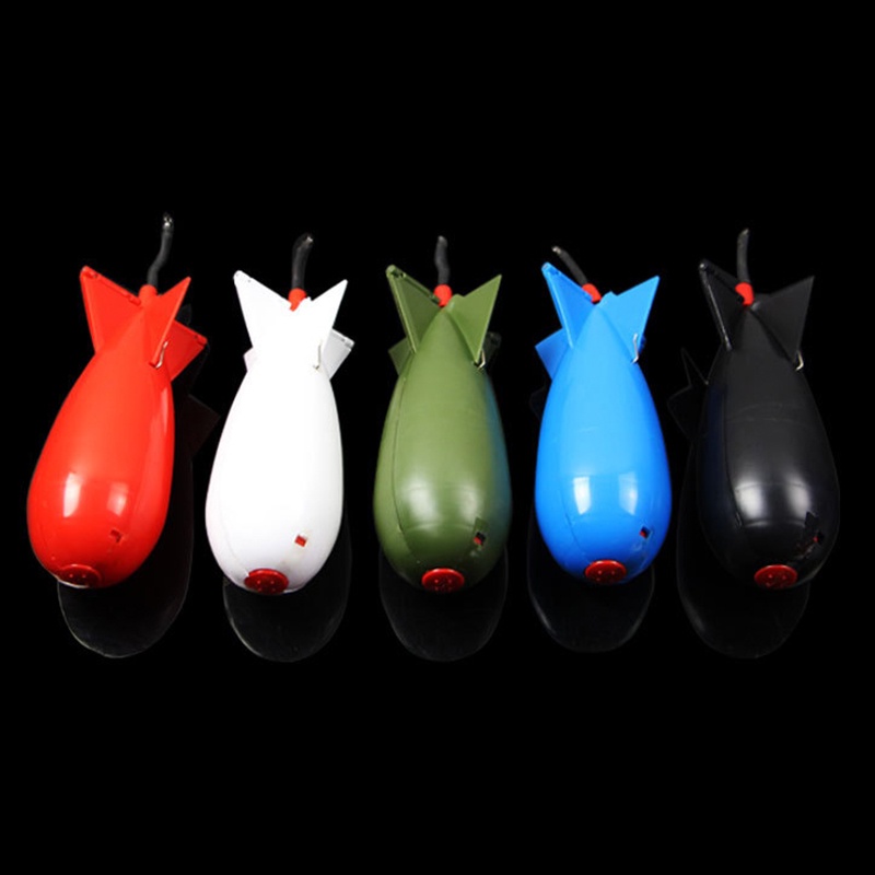 Tastetasty Carp Fishing Rocket Besar Kecil Floag Lure Tempat Umpan Roket Pelet.