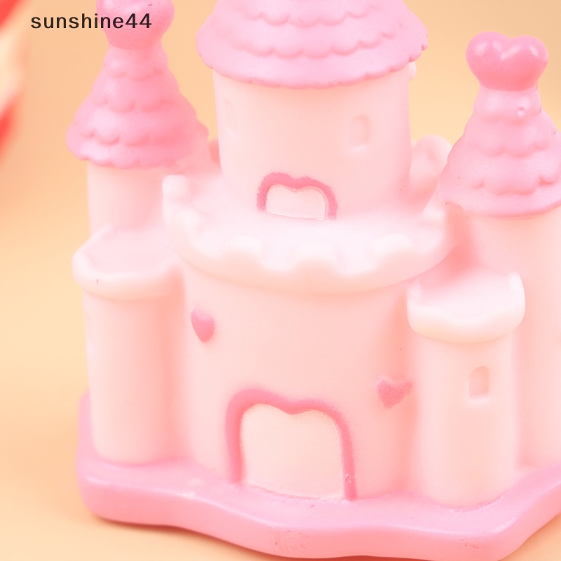 Sunshine 1Pc Princess Prince Castle Happy Birthday Dekorasi Baking Cupcake Kue Topper ID