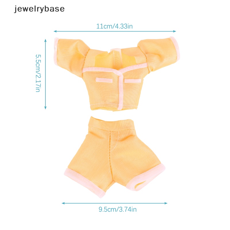 [jewelrybase] 1set Pakaian Boneka Lengan Pendek Celana Pendek Sexy Bunny Dress Headband Stoking Seragam Pesta Untuk Butik Boneka 30CM