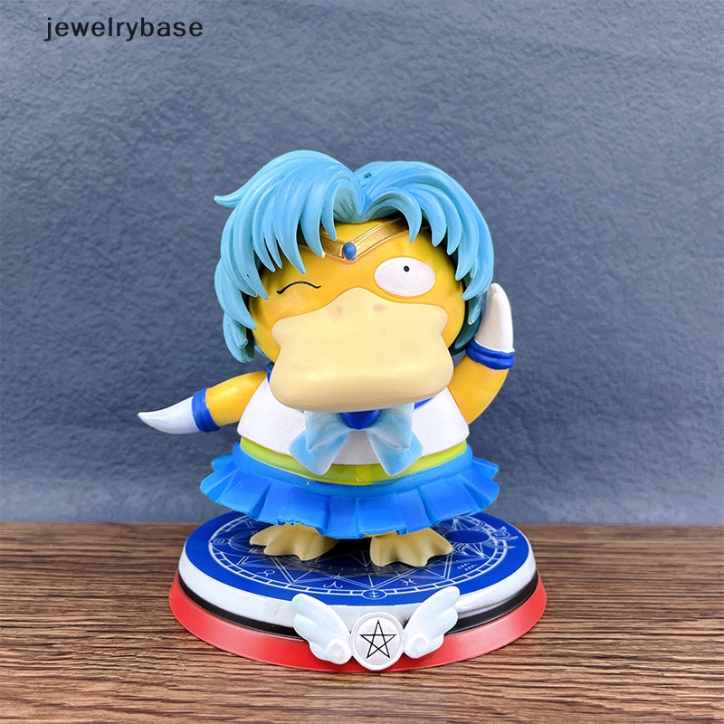 [jewelrybase] Pokemon Psyduck Cosplay Sailor Moon Sailor Mercury Anime Action Figure Anak Hadiah Butik