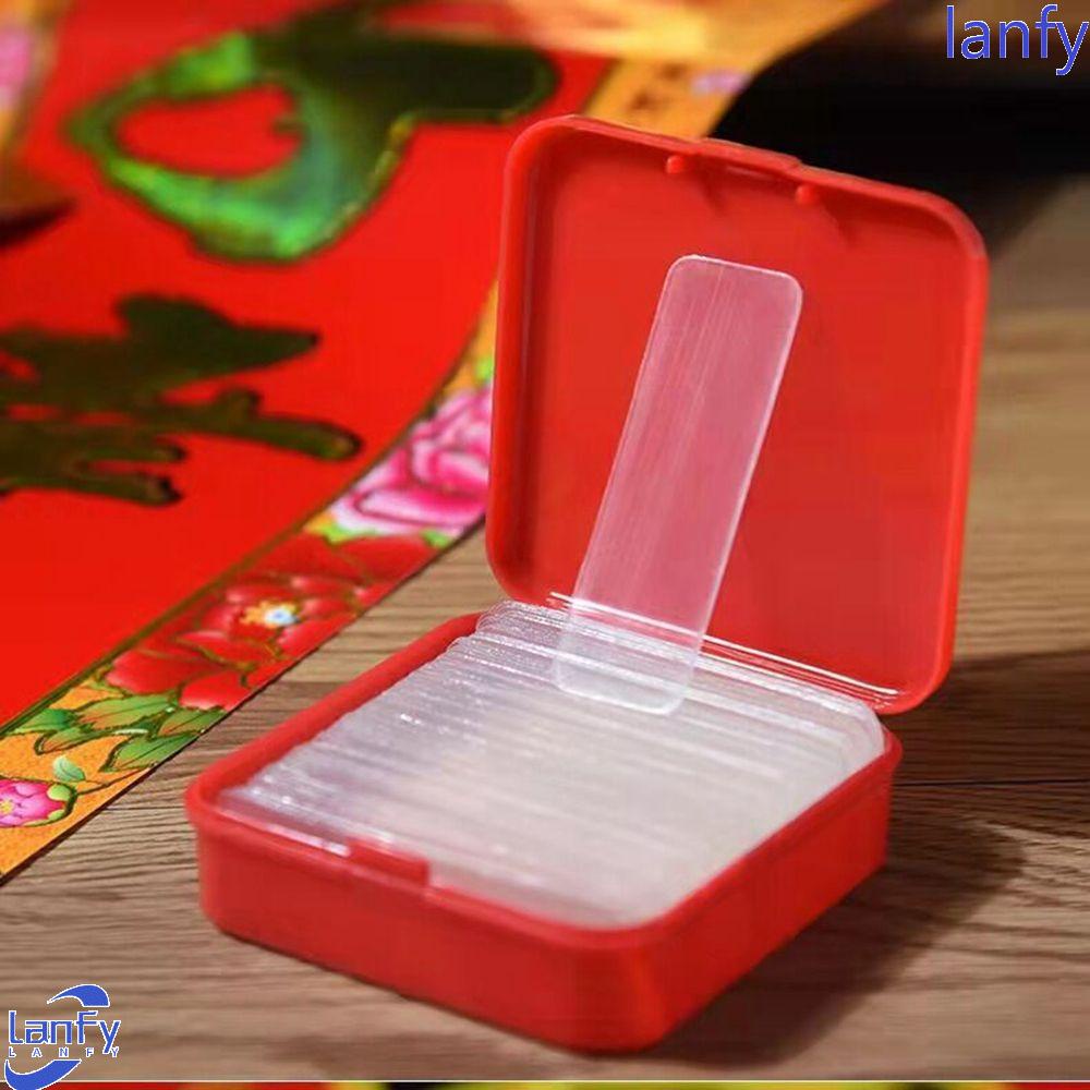 Lanfy Double Tape Transparan Tahan Air Untuk Dekorasi Rumah
