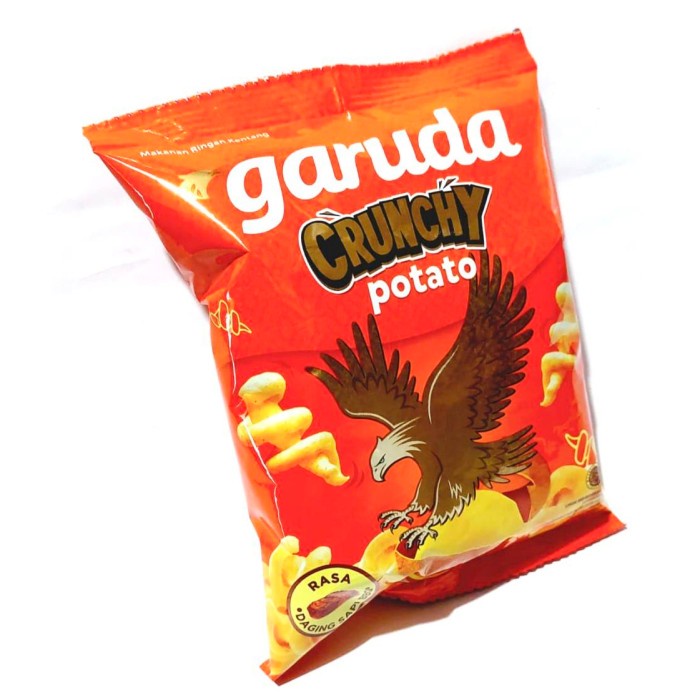 

(CEMILAN INSTAN) GARUDA CRUNCHY POTATO RASA DAGING SAPI BBQ 60GR