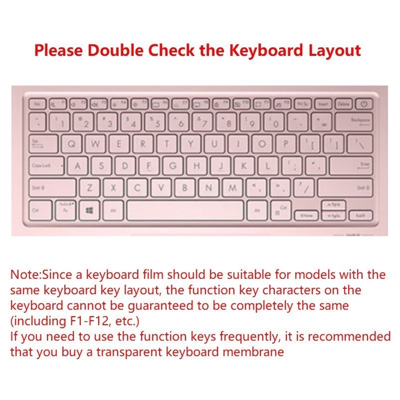 Untuk Asus Adolbook13 2020sarung Keyboard Silikon Tahan Air Film Tahan Debu