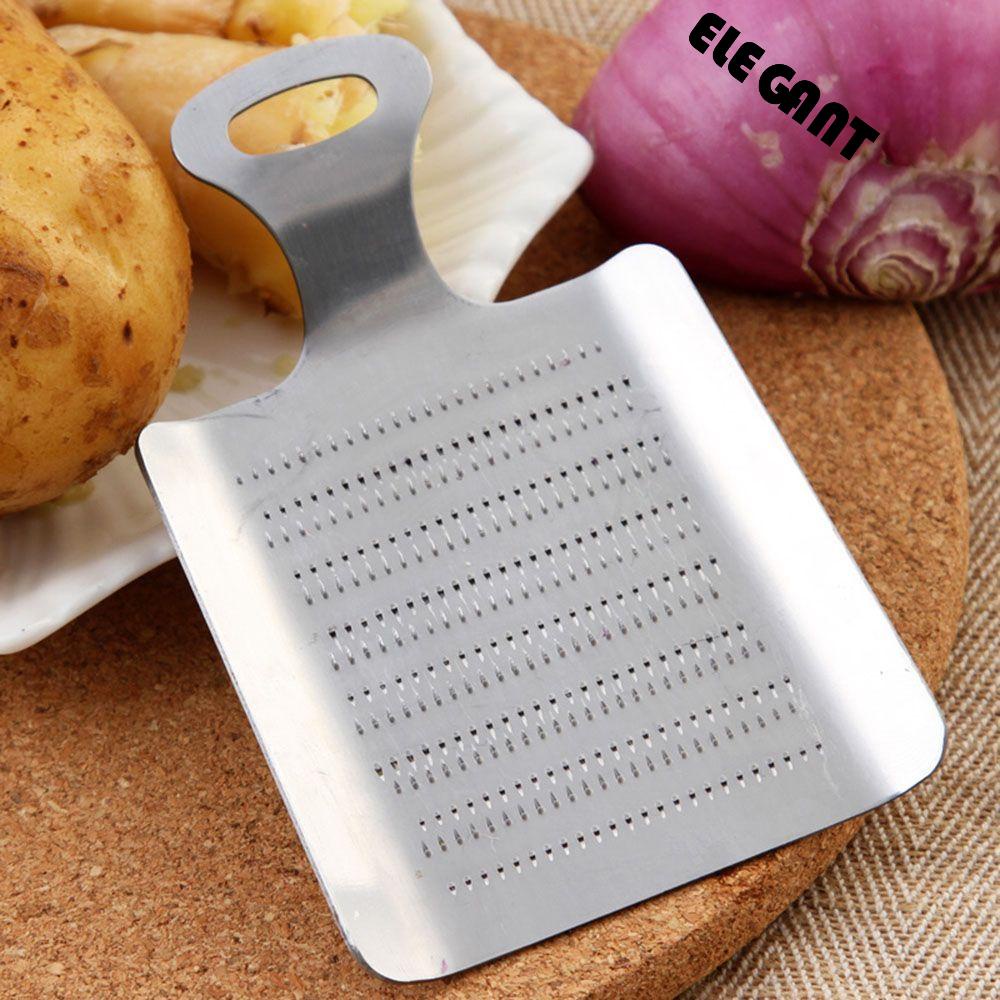 [Elegan] Parutan Jahe Portable Praktik Alat Dapur Press Device Lemon Zester Garlic Press Crusher
