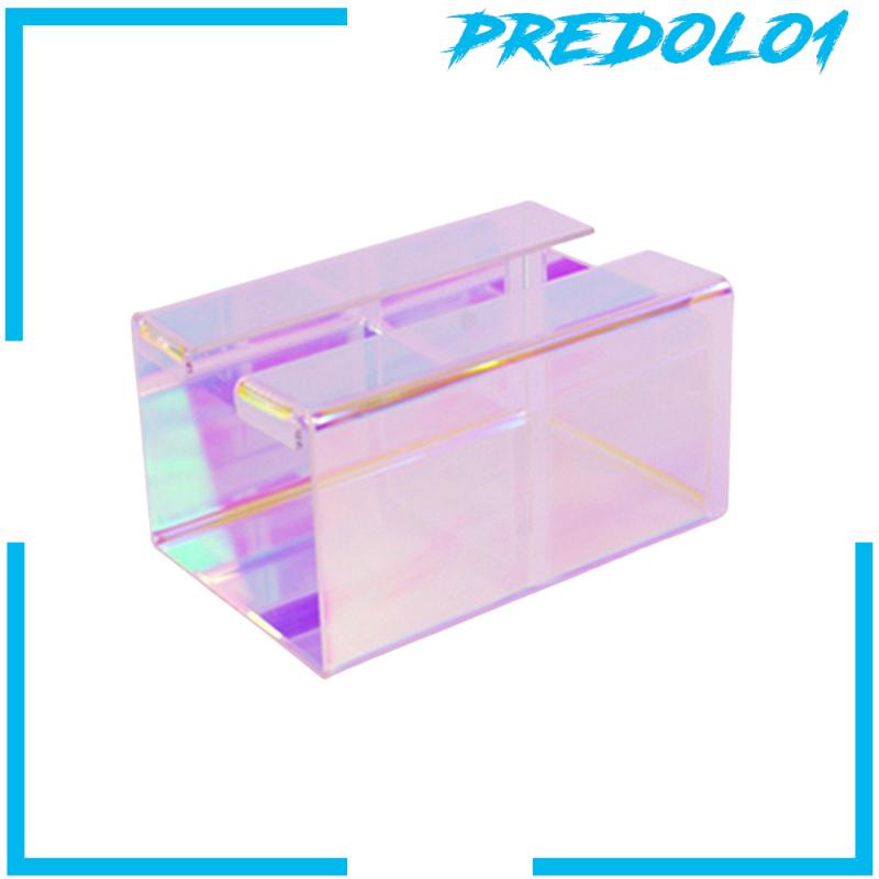 [Predolo1] Napkin Dispenser Creative Desktop Organizer Kantor Transparan Tempat Serbet