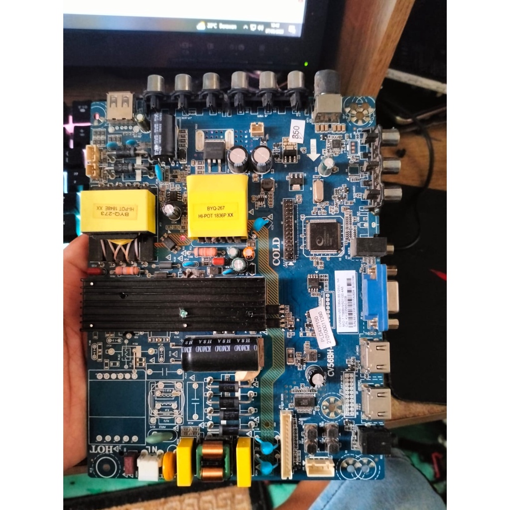 MB tv led polytron PLD 43T150