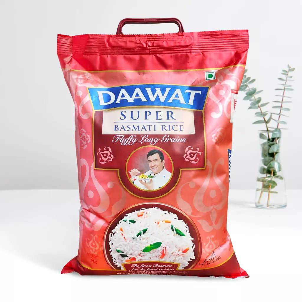 

Beras Basmati Daawat Super 5 kg
